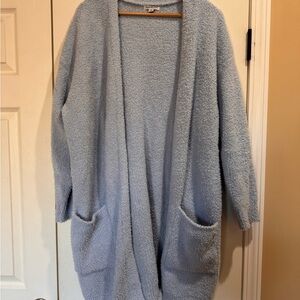 Posh Peanut Light Blue Women's Cardigan